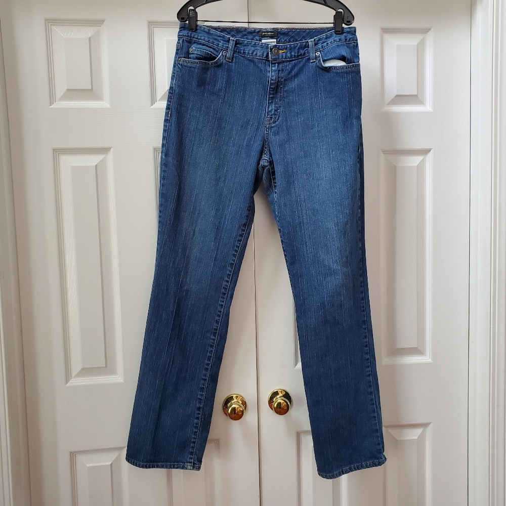 Eddie Bauer Natural Fit Tall Jeans Size 14